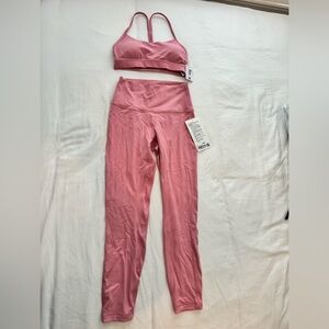 lululemon athletica Pink Leggings